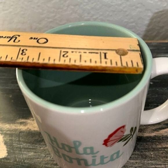 Hola Bonita Stoneware Mug Target Room Essentials 11 oz Microwave & Dishwasher Sa - Picture 6 of 6